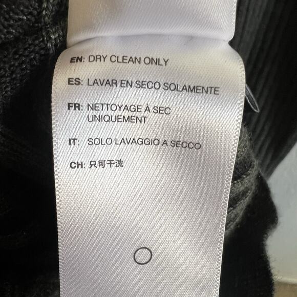 John Elliott Gemini Rib Bandeau Bodycon Midi Tank Dress Grey 1/Small Wool Z16 - Picture 6 of 9